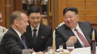 ロシア・メドベージェフ前大統領が北朝鮮・金正恩総書記と会談 ロシアへの北朝鮮兵派遣に感謝の意| TBS CROSS DIG with Bloomberg