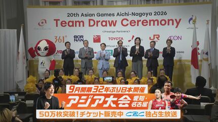 アジア大会 愛知・名古屋 ｢組み合わせ｣決定 ハンドボールやラグビー