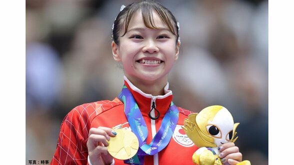 【アジア大会6日目】スケボーは男女で15歳が金メダル！体操・杉原愛子は2つ目の金、陸上・女子棒高跳で諸田実咲が日本新&初の快挙|TBS NEWS DIG