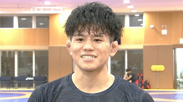 【レスリング】パリ五輪金の清岡幸大郎　「必ず優勝」9月開催アジア大会での必勝誓う「かっこいいと思ってもらえる試合に」|TBS NEWS DIG
