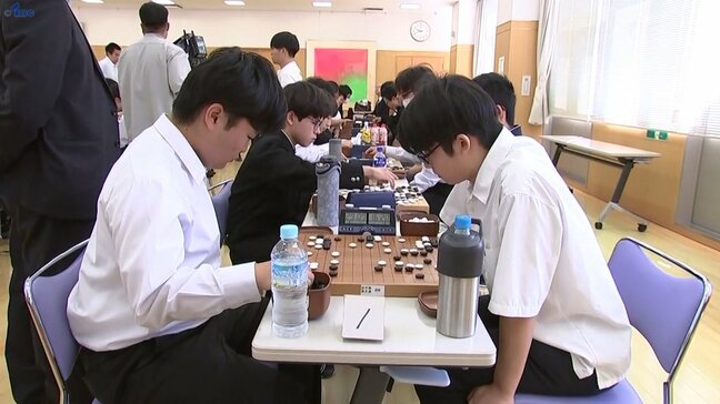 高校生たちが盤上で火花　高校囲碁新人大会始まる　盛岡市|TBS NEWS DIG