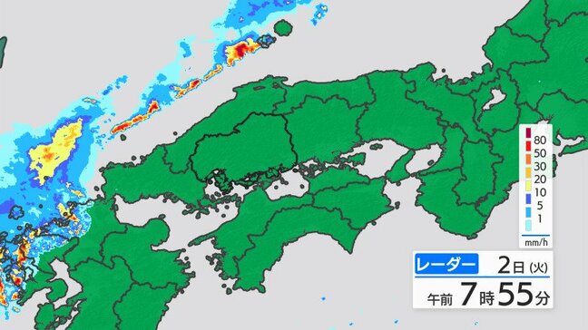 【きょう9/2(火)広島天気】秋雨前線の通過 大気の状態が非常に不安定 急な雨・落雷・突風など注意 |TBS NEWS DIG