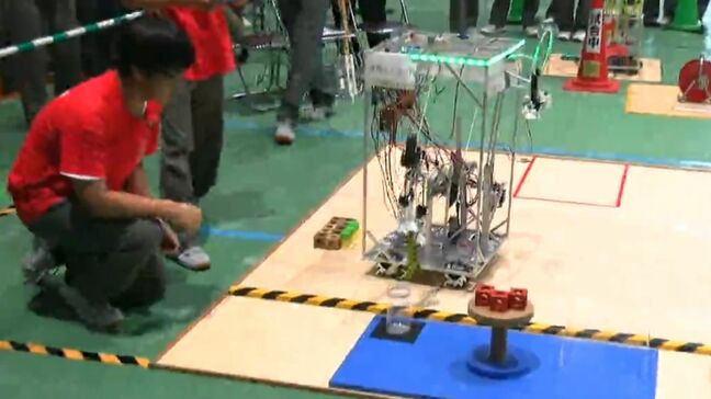 里庄町で “ロボットコンテスト”　県内20の中学と高校から56チームが出場　自作のロボットで操作技術競う【岡山】|TBS NEWS DIG