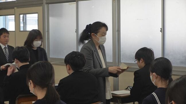 公立高校入試　雪の影響心配された後期試験は予定通り実施　甲陵を除く全体の倍率は0.90倍　山梨|TBS NEWS DIG