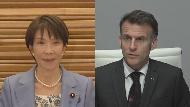 高市総理とマクロン大統領 きょう日仏首脳会談へ 経済安全保障・AI分野などでの協力発展を確認 イラン情勢も意見交換予定|TBS NEWS DIG