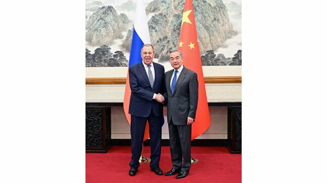 中ロ外相会談 アメリカ念頭に「一方的な覇権主義の危害が増大」プーチン大統領訪中に向けた地ならしも|TBS NEWS DIG