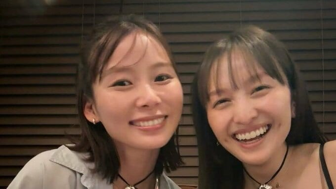 【 ももクロ・百田夏菜子 】　朝日奈央さんと　幸せ同級生２ショット　「お誕生日気分一気に再熱」|TBS NEWS DIG