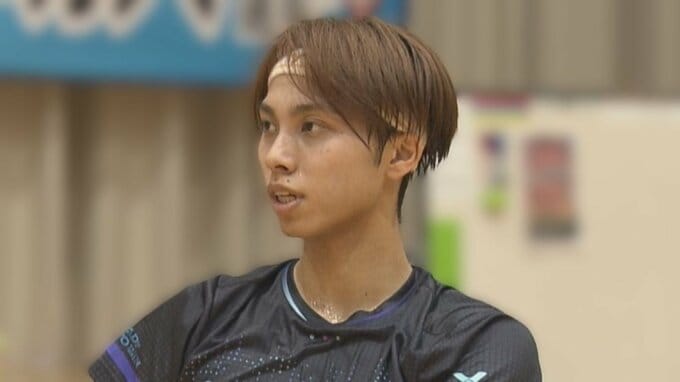 日本男子のエース奈良岡功大選手は終始相手を圧倒！「自分らしく目の前の試合を一戦一戦全力で」　青森県勢3選手パリの舞台で輝き放つ！【パリ五輪・バドミントン】　|　青森のニュース│ATV NEWS│青森テレビ