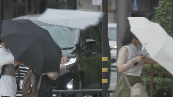 台風１０号 熱帯低気圧に変わっても大雨のおそれ|TBS NEWS DIG