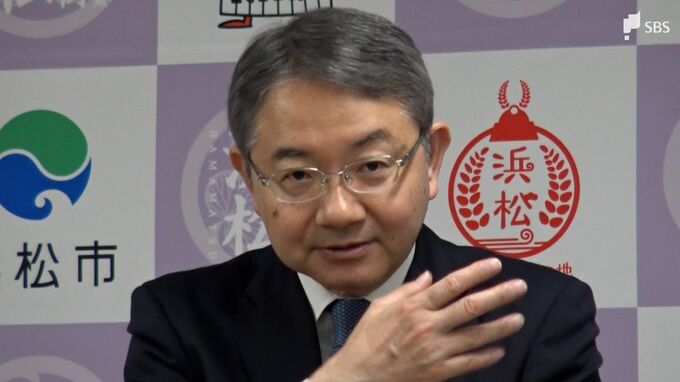 「政党間対立の火に油を注ぐの望まない」中野祐介浜松市長　特定候補の支持は明言せず【静岡県知事選】　|　静岡のニュース | SBSNEWS | 静岡放送