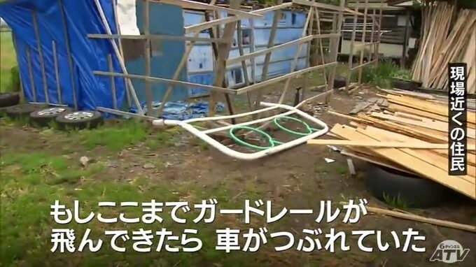 国道でワゴン車が道路から外れひっくり返る　「『だーん』と音がした」事故で男性6人がけが　青森県七戸町中野の国道4号|TBS NEWS DIG