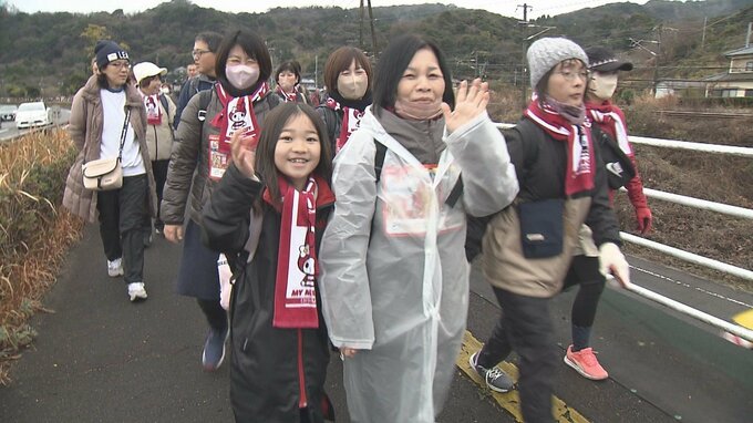 「べつだいウォーク」4年ぶり通常開催　別府大分毎日マラソン出場選手に2500人が声援　|　大分のニュース｜OBS NEWS｜大分放送