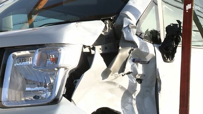 国道150号交差点で軽乗用車とオートバイ出合い頭に衝突 オートバイ運転の高齢男性が頭を打ち意識不明の重体＝静岡・御前崎市|TBS NEWS DIG