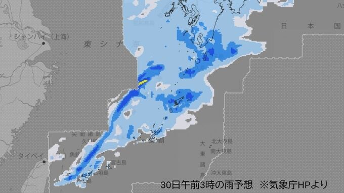 明け方から雷伴った激しい雨のおそれ　奄美地方で土砂災害・浸水・河川増水に十分注意　鹿児島|TBS NEWS DIG