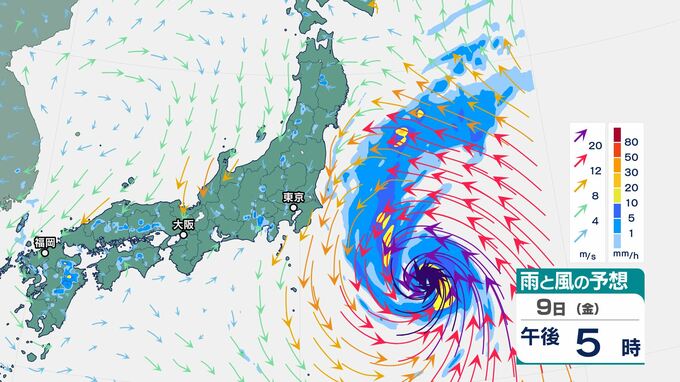 「台風5号」発生へ　小笠原付近の熱帯低気圧が発達　進路は？アメリカ・ヨーロッパの予想は？　9日(金)から10日(土)にかけ活発な雨雲が関東にかかる可能性|TBS NEWS DIG