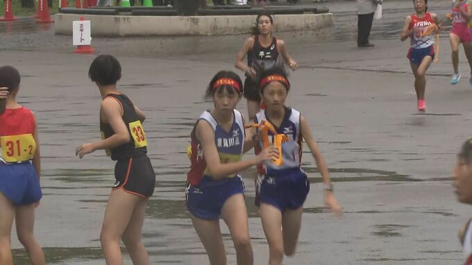【福島県中学駅伝】全国への切符かけ…中学生ランナーが力走中　福島　|　福島のニュース│TUF