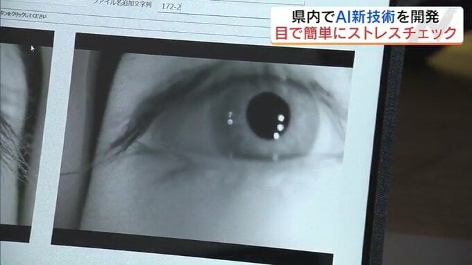 目は口ほどにものを言う？『瞳孔』の動きで簡単ストレスチェック　福島　|　福島のニュース│TUF