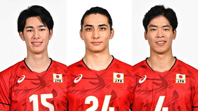 バレー男子日本代表、ネーションズリーグ第1週中国ラウンド登録メンバー発表　宮浦健人、甲斐優斗、高橋慶帆ら14人選出【一覧】|TBS NEWS DIG