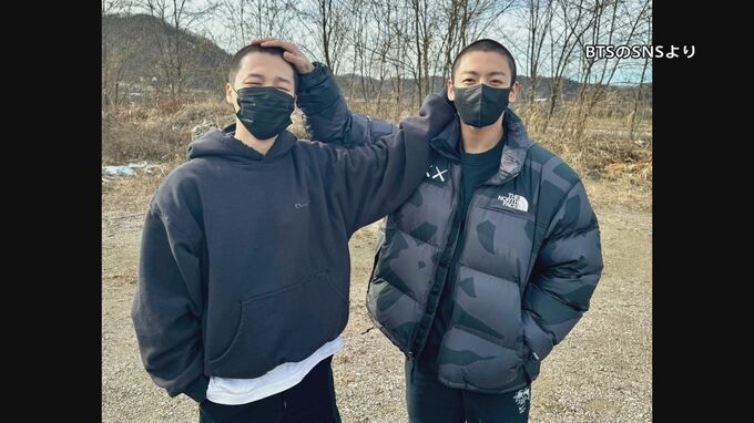 【BTS】残るメンバー2人が入隊　全員が兵役　活動再開は2025年中