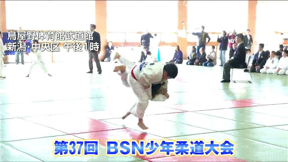 サムネイル_小学生の柔道チーム県内トップは?少年柔道大会が開催 新潟