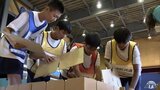 中学生たちが避難所運営を体験 「テント」や「ダンボールベッド」組み立て災害対策や防災への意識を高める|TBS NEWS DIG