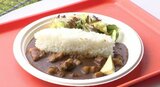 豪快な観光放水見ながら「ダムそっくり」のカレーはいかが…？普段は麓の街中で提供のご当地グルメ「黒部ダムカレー」を標高1454メートルの現地で出張販売　|　SBC NEWS | 長野のニュース | SBC信越放送