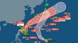 【ダブル台風情報】台風7号・8号が週末に同時接近か　沖縄・九州・四国・近畿・関東を横断のおそれ　前線停滞…九州で警報級大雨　週末にかけて天気大荒れ【雨風シミュレーション】|TBS NEWS DIG