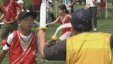「チャンバラ合戦」に「忍者ナイン」 遊びで楽しく運動 TUFこどもスポーツフェスタ 福島 | 福島のニュース│TUF