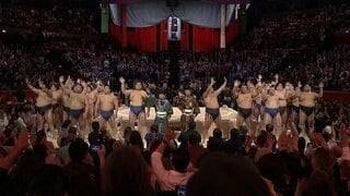 大相撲ロンドン公演 千秋楽 横綱・豊昇龍が優勝「感謝の気持ちでいっぱいです」 会場外ではファンがつめかけ力士ねぎらう| TBS CROSS DIG with Bloomberg