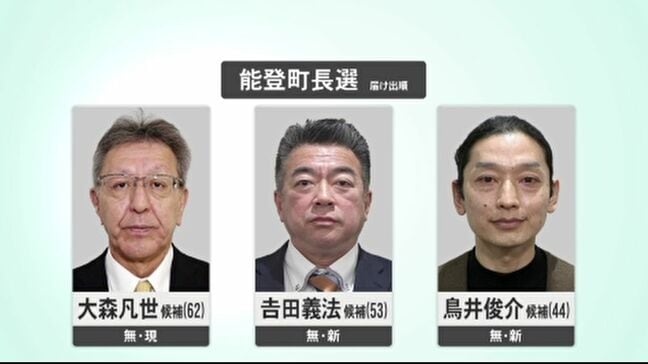 “公費解体”のあり方など震災からの復旧・復興を争点に「保守分裂」で進む選挙戦 石川・能登町長選挙|TBS NEWS DIG