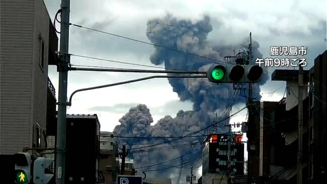 桜島火山ガスは初めて1万トン超　気象台「膨張速度が緩やかになったが、膨張は継続」　鹿児島|TBS NEWS DIG