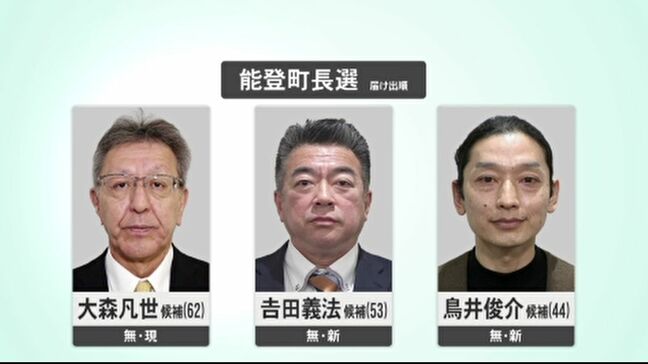 “公費解体”のあり方など震災からの復旧・復興を争点に「保守分裂」で進む選挙戦 石川・能登町長選挙|TBS NEWS DIG