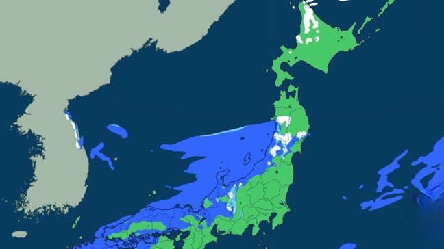 北日本・北陸で大荒れ　北海道は警報級大雪のおそれ、最大40cmの降雪予想　15日～16日にかけ“冬の嵐”襲来【雪と雨シミュレーション】|TBS NEWS DIG
