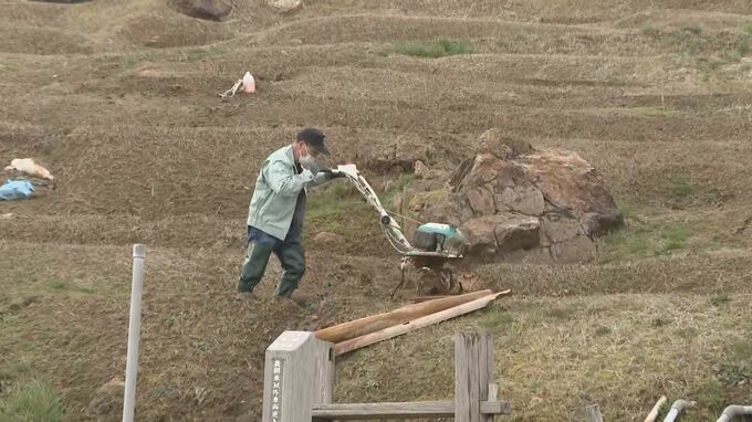 「段ボールベッドで寝泊まりしながら作業」白米千枚田で田起こし　石川県・輪島市|TBS NEWS DIG