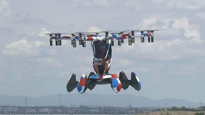 2035年の大阪・ベイエリアで「空飛ぶクルマ」100機が運航へ　関西経済連合会が将来ビジョンを発表|TBS NEWS DIG