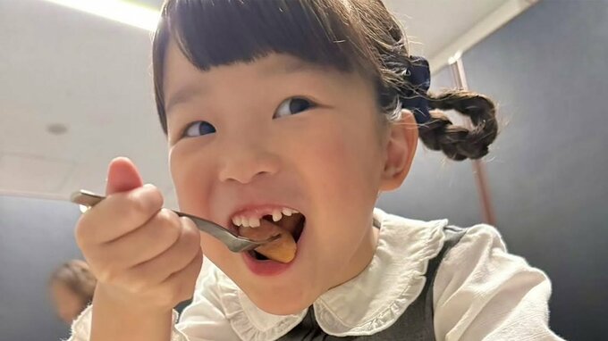 【ののちゃん】　「全部食べたーい！」　無邪気な姿に　ファン反響　「ほんと美味しそうに食べるわね〜！」「旨顔最高〜」|TBS NEWS DIG