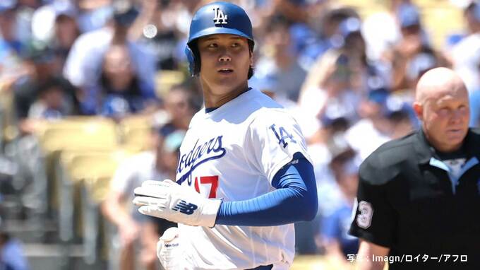 大谷翔平 無安打も粘りの四球＆盗塁で得点演出、ド軍6連勝で80勝に到達！スネル連勝で今季2勝目、下位打線が連続タイムリー|TBS NEWS DIG