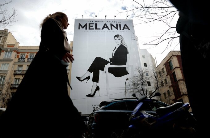 映画「メラニア」低調な滑り出しか－米大統領夫人のドキュメンタリー