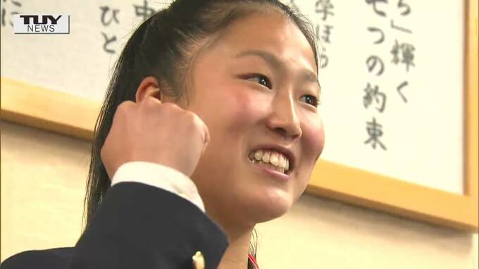 「世界の舞台で活躍したい」高校女子サッカー日本一・正野瑠菜選手が目標語る　|　山形のニュース│TUYテレビユー山形