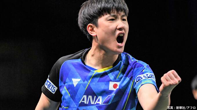 卓球日本男子もパリ五輪出場権つかむ！エース張本は序盤苦戦も逆転勝ち、16歳松島は圧勝　次戦はメダルかけ王者・中国と対戦|TBS NEWS DIG