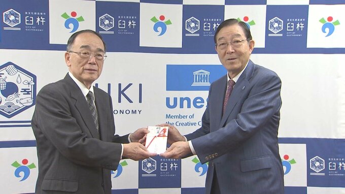 女子プロゴルフ・フンドーキンレディース　大会無事終了を市長に報告　大分　|　大分のニュース｜OBS NEWS｜大分放送