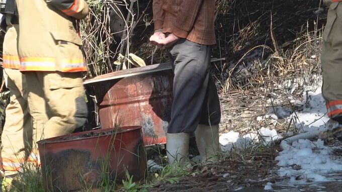 石川・能登町で山林の一部焼く火事 けが人なし ドラム缶でゴミ焼却中に燃え移った可能性|TBS NEWS DIG
