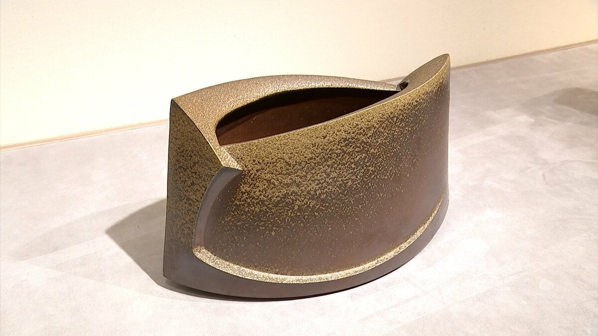 備前焼作家 伊勢崎創さんの個展 日本伝統工芸中国展で特別賞「金重陶陽