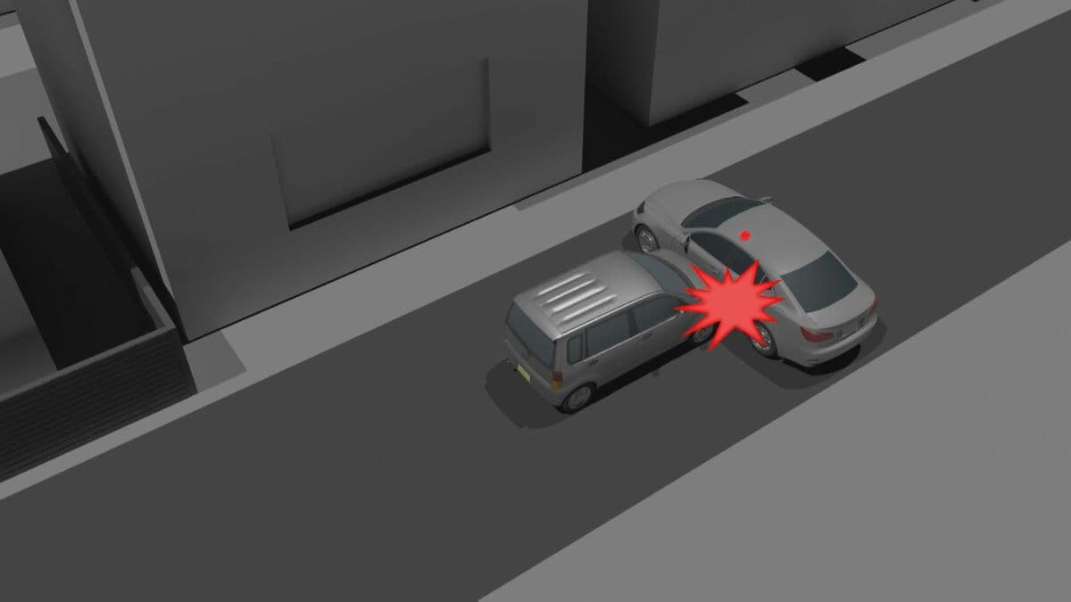 盗んだ車で覆面パトカーに追突…逃走試みて電柱や塀にぶつかり横転 アパート駐車場から車と現金2000円の入った財布などを盗んだ疑い 中学生2人を逮捕