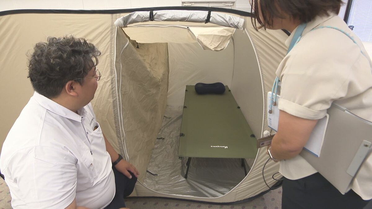 中小企業10社が技術力をアピール「避難所で快適な生活を…」“2部屋テント”や“水中ドローン”など新商品を発表