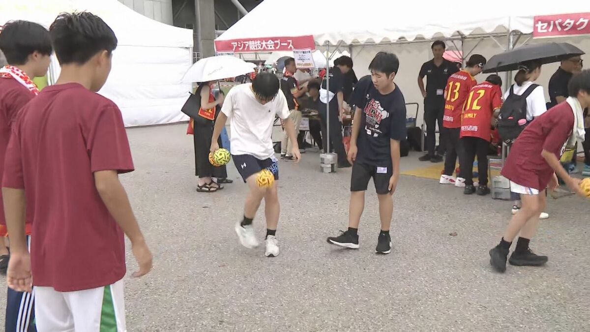 「もう1試合見たくてチケット買った」アジア大会愛知・名古屋のサッカー会場 豊田スタジアムで