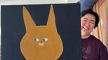 【やす子】「新作描きました」愛猫の絵画を披露　フォロワー反響「個展を開きましょう」「絵の雰囲気好き」|TBS NEWS DIG