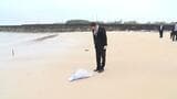 黄川田沖縄担当大臣 辺野古沖の転覆事故現場近くで献花 | 沖縄のニュース|RBC 琉球放送