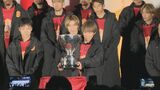 名古屋グランパス 約2000人のファンにルヴァン優勝を報告 | 名古屋・愛知・岐阜・三重のニュース【CBC news】 | CBC web