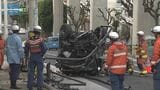「空中に跳ね上がって回転」あわや大惨事 車がガードパイプなどなぎ倒し横転 2人けが | 沖縄のニュース|RBC 琉球放送